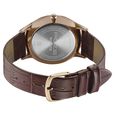 Poze by Sonata Quartz Analog White Dial Leather Strap Watch for Men - image number 4