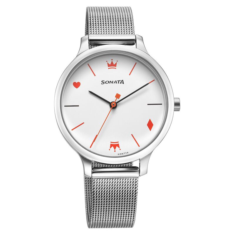 Sonata Play White Dial Watch for Women - image number 0