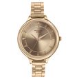 Sonata Poze Quartz Analog Rose Gold Dial Stainless Steel Strap Watch for Women - image number 1