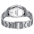Poze Poze Quartz Analog Green Dial Silver Metal Strap Watch For Men - image number 6