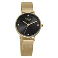 Poze by Sonata Quartz Analog Black Dial Stainless Steel Strap Watch for Women - image number 1