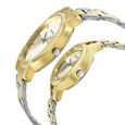 Sonata Quartz Analog Silver Dial Stainless Steel Strap Watch for Couple - image number 2