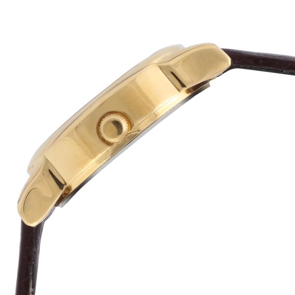 Sonata Quartz Analog Champagne Dial Leather Strap Watch for Women - image number 2