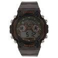SF Digital Dial Brown Plastic Strap Watch for Men - image number 0
