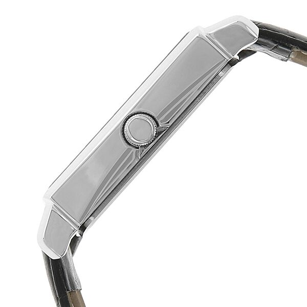 Sonata Quartz Analog Silver Dial Leather Strap Watch for Men - image number 2