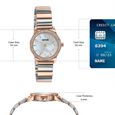 Sonata Festive Quartz Analog Mother Of Pearl Dial Two Toned Metal Strap Watch For Women - image number 3