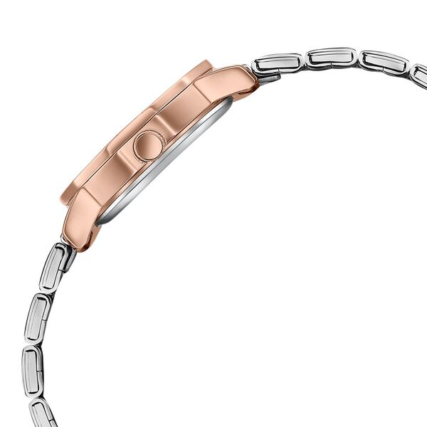 Sonata Festive Quartz Analog Mother Of Pearl Dial Two Toned Metal Strap Watch For Women - image number 4
