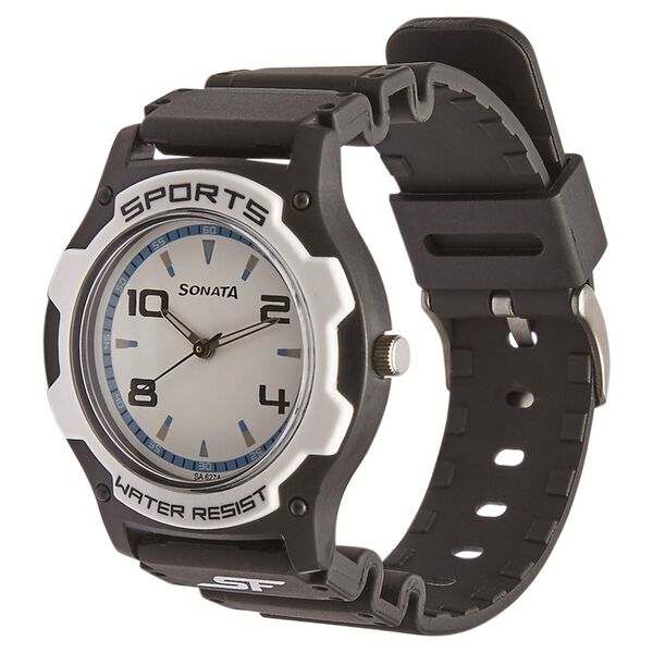 SF Quartz Analog White Dial Watch for Men - image number 1