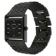 Sonata Glamors Black Dial Women Watch With Stainless Steel Strap - image number 1