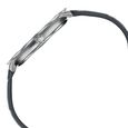 Sonata Sleek Burgundy Dial Silver-Tone Leather Strap Watch - image number 4