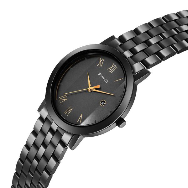Sonata Quartz Analog with Date Utsav Grey Dial Watch for Men - image number 2