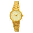 Sonata Quartz Analog White Dial Stainless Steel Strap Watch for Women