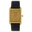Sonata Quartz Analog Champagne Dial Leather Strap Watch for Men