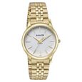 Sonata Glam Gold Quartz Analog White Dial Stainless Steel Strap Watch For Women - image number 1