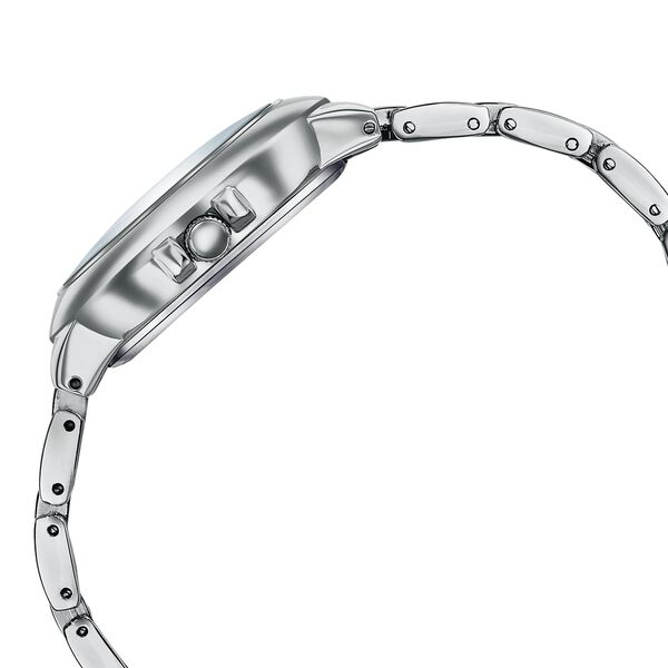 Poze By Sonata Quartz Analog Blue Dial Silver Metal Strap Watch For Women - image number 5