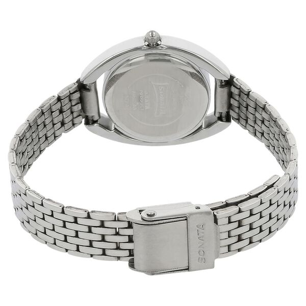 Sonata Professional Blue Dial Women Watch With Stainless Steel Strap - image number 3