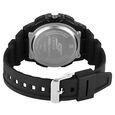 SF Maverick Quartz Digital Ana Digi Black Dial PU Strap Watch For Men - image number 3