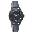Sonata Essentials Black Dial Women Watch With Leather Strap - image number 0