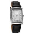Sonata Festive Quartz Analog Silver Dial Leather Strap Watch For Men - image number 0