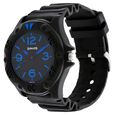 SF Quartz Analog Black Dial Plastic Strap Watch for Men - image number 1