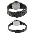 Sonata Quartz Analog Black Dial Metal Strap Watch for Couple - image number 3
