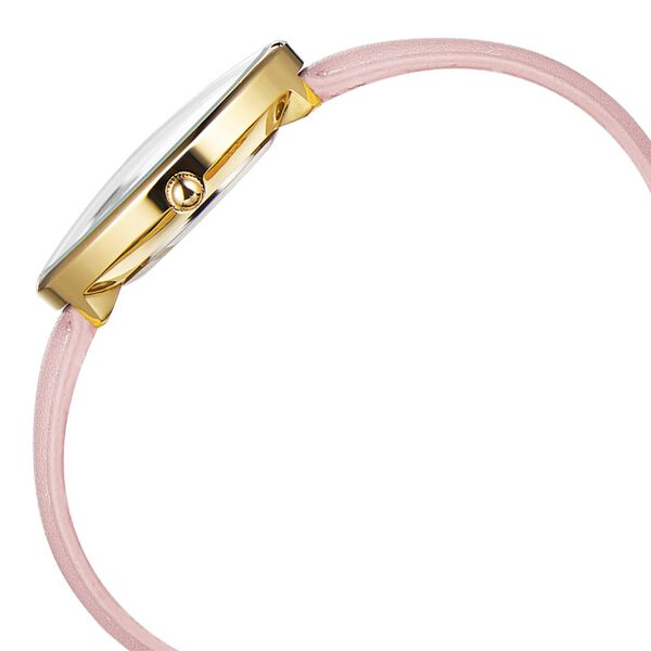 Poze by Sonata Quartz Analog Pink Dial PU Leather Strap Watch for Women - image number 3