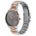 Poze By Sonata Quartz Analog Grey Dial Two Toned Stainless Steel Strap Watch For Men - image number 4