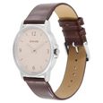 Sonata Quartz Analog Brown Dial Leather Strap Watch for Men - image number 2