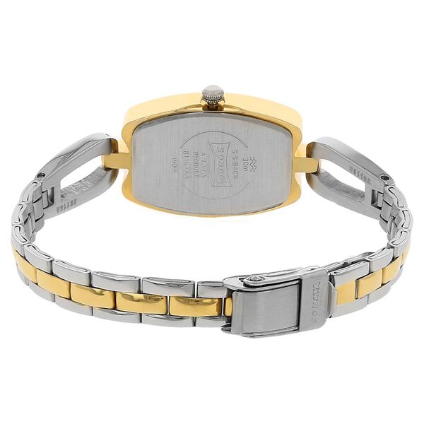 Sonata Quartz Analog White Dial Stainless Steel Strap Watch for Women - image number 3