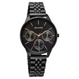 Sonata Eternia Quartz Multifunction Silver Dial Leather Strap Watch For Women