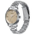 Sonata Jashn Quartz Analog Beige Dial Silver Metal Strap Watch For Men - image number 2