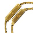 Sonata Quartz Analog with Day and Date Brown Dial Metal Strap Watch for Couple - image number 2