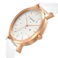 Sonata Play White Dial Women Watch With Leather Strap - image number 2