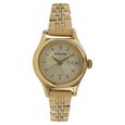Sonata Quartz Analog with Day and Date Black Dial Leather Strap Watch for Women