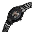 Sonata Unveil Quartz Multifunction Black Dial Stainless Steel Strap Watch for Men - image number 2
