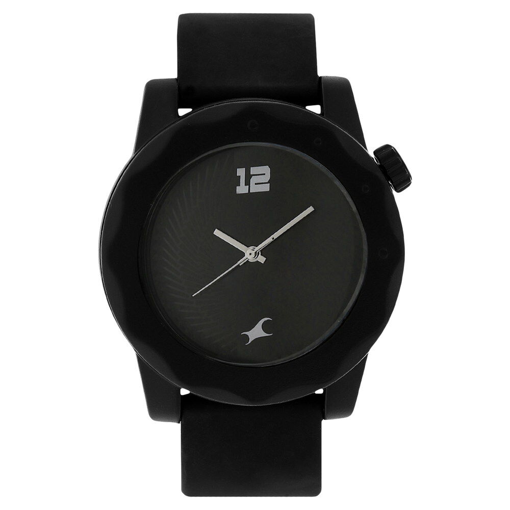 Fastrack black colour watch store