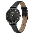 Poze by Sonata Quartz Analog Black Dial PU Leather Strap Watch for Women - image number 2