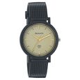 SF Quartz Analog Champagne Dial Plastic Strap Watch for Men - image number 0