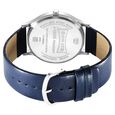 Sonata Aspire Quartz Analog Silver Dial Leather Strap Watch for Men - image number 3