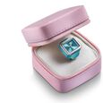 Ring Watch By Sonata Quartz Analog Blue Dial Silver Metal Strap Watch For Women - image number 5