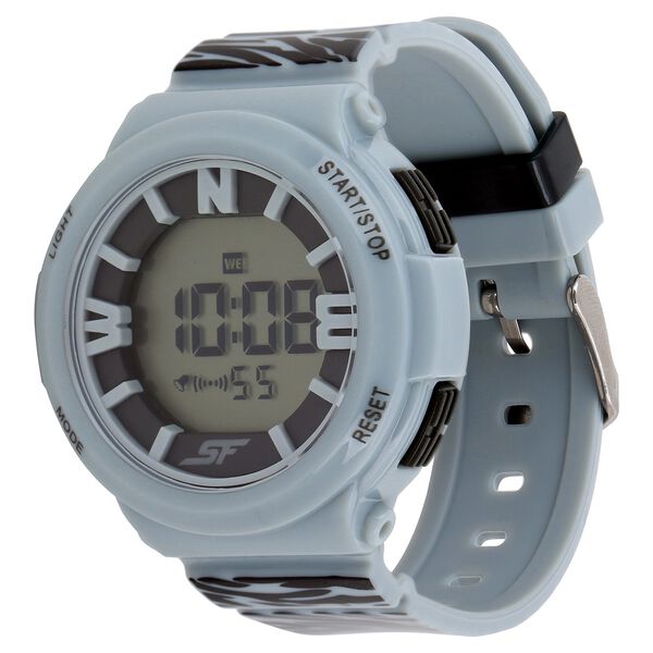 SF Digital Dial Plastic Strap Women Watch - image number 1