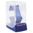 Sonata Quartz Analog with Day and Date White Dial Leather Strap Watch for Men - image number 4