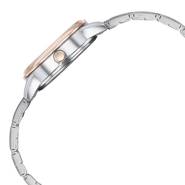 Sonata Wedding Quartz Analog Black Dial Stainless Steel Strap Watch For Women - image number 3