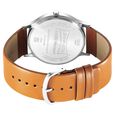 Sonata Aspire Quartz Analog Silver Dial Leather Strap Watch for Men - image number 3