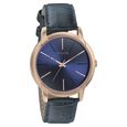 Sonata Beyond Gold Quartz Analog Black Dial Metal Strap Watch for Men