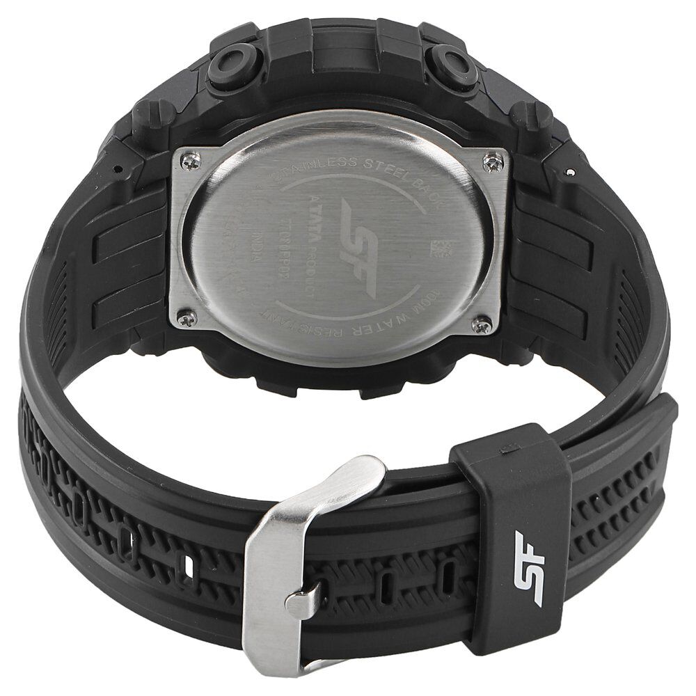 SF Digital Dial Plastic Strap Watch for Men