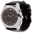 Sonata Quartz Analog Black Dial Leather Strap Watch for Men - image number 1