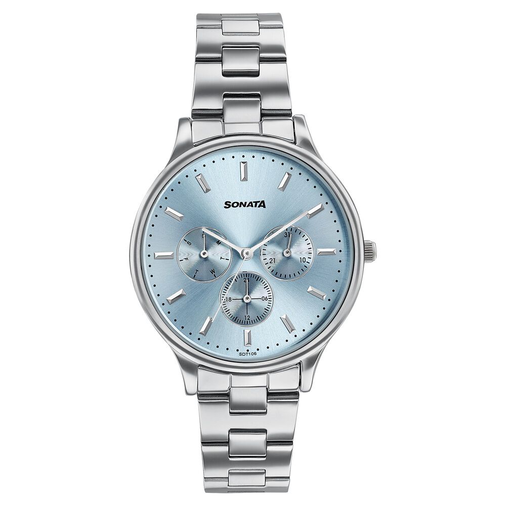 Sonata Women�s Work Wear blue dial Watch - Premium Multifunction design for everyday style-picture-16