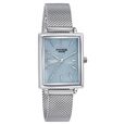 Sonata Poze Quartz Analog Blue Mother Of Pearl Dial Silver Color Stainless Steel Strap Watch For Women - image number 2