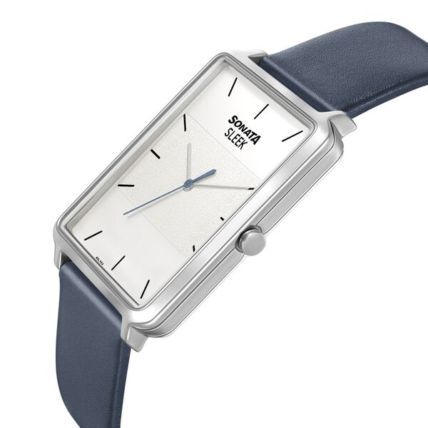 Sonata Quartz Analog Leather Strap Watch for Men - image number 2